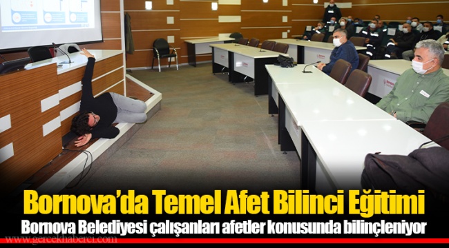 Bornova’da Temel Afet Bilinci Eğitimi