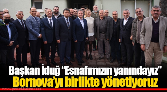 ​​​​​​​Bornova’yı birlikte yönetiyoruz