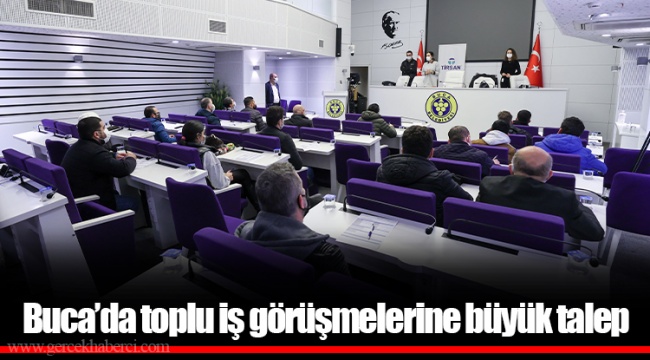 Buca’da toplu iş görüşmelerine büyük talep