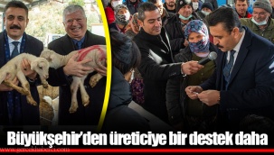 Büyükşehir’den üreticiye bir destek daha