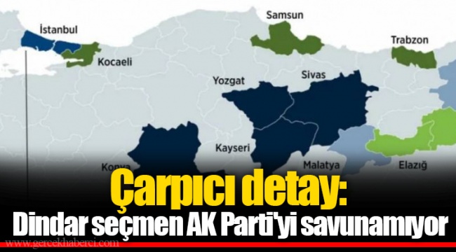 Çarpıcı detay: Dindar seçmen AK Parti'yi savunamıyor