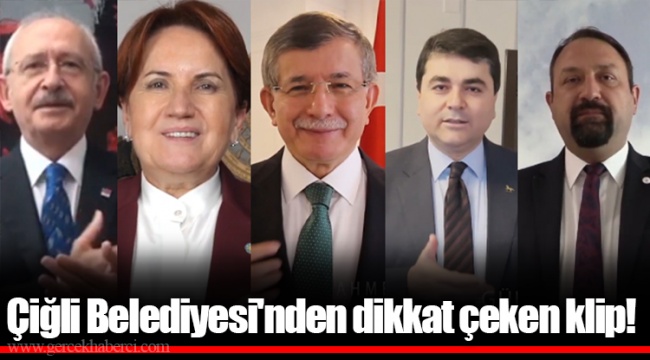 Çiğli Belediyesi'nden dikkat çeken klip!