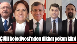 Çiğli Belediyesi'nden dikkat çeken klip!