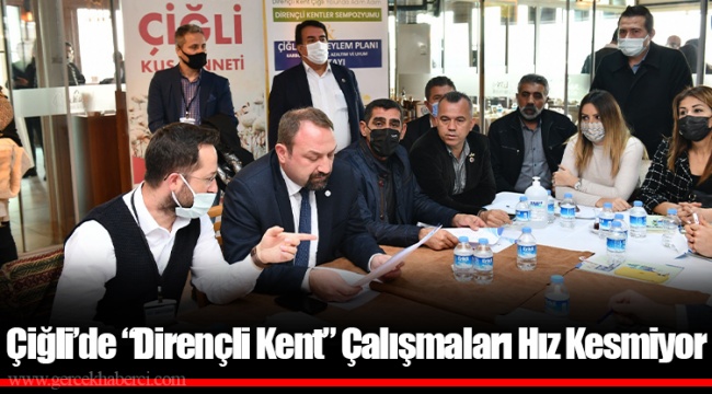 Çiğli’de “Dirençli Kent” Çalışmaları Hız Kesmiyor