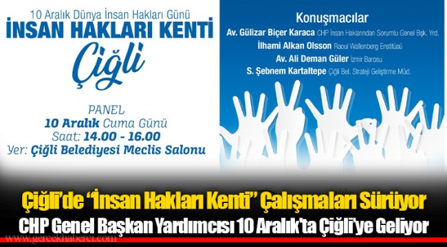 Çiğli’de “İnsan Hakları Kenti” Çalışmaları Sürüyor