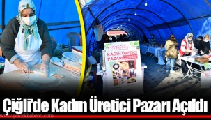 Çiğli’de Kadın Üretici Pazarı Açıldı