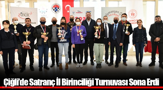 Çiğli’de Satranç İl Birinciliği Turnuvası Sona Erdi