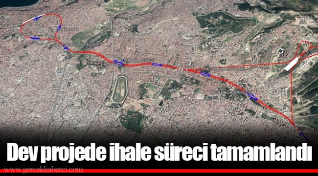 Dev projede ihale süreci tamamlandı