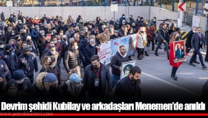 Devrim şehidi Kubilay ve arkadaşları Menemen’de anıldı
