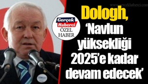 Dologh, “Navlun yüksekliği 2025’e kadar devam edecek”