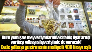 Evde yılbaşı geçirmenin maliyeti 400 lirayı aştı