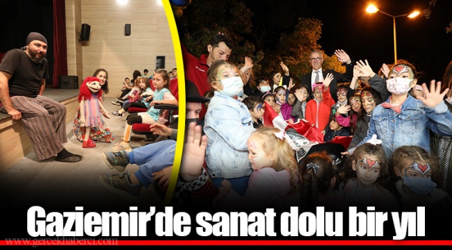 Gaziemir’de sanat dolu bir yıl
