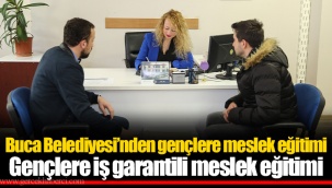 Gençlere iş garantili meslek eğitimi