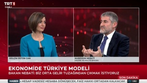 Hazine ve Maliye Bakanı Nebati: Orta gelir tuzağından çıkmak istiyoruz
