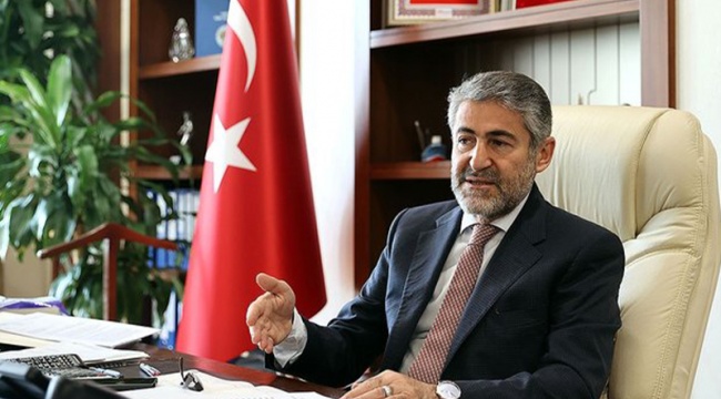 Hazine ve Maliye Bakanı Nureddin Nebati, asgari ücretle ilgili Cumhurbaşkanı Erdoğan'a 'teşekkür' etti