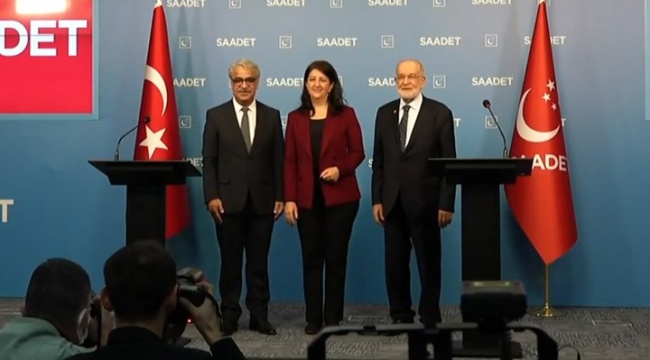 HDP’den Saadet Partisi’ne ziyaret: “Bir teklif sunduk”