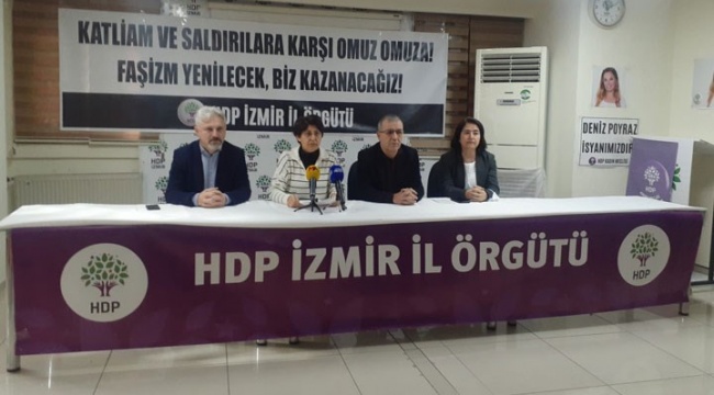 HDP İzmir İl Örgütü'nden Deniz Poyraz davasına çağrı: Faşizme karşı sonuna kadar direneceğiz