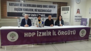 HDP İzmir İl Örgütü'nden Deniz Poyraz davasına çağrı: Faşizme karşı sonuna kadar direneceğiz