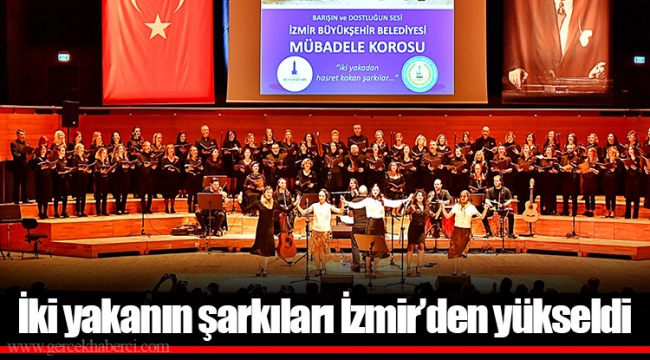 İki yakanın şarkıları İzmir’den yükseldi