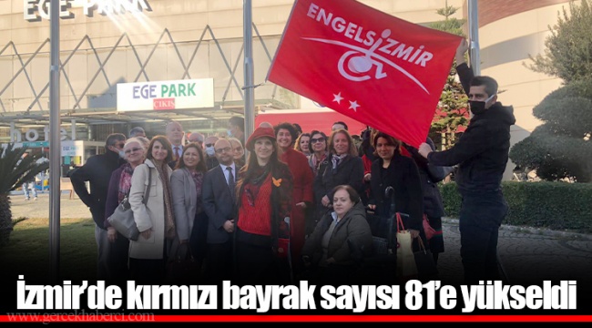 İzmir’de kırmızı bayrak sayısı 81’e yükseldi
