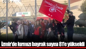 İzmir’de kırmızı bayrak sayısı 81’e yükseldi