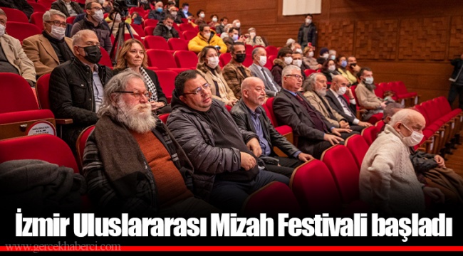 İzmir Uluslararası Mizah Festivali başladı