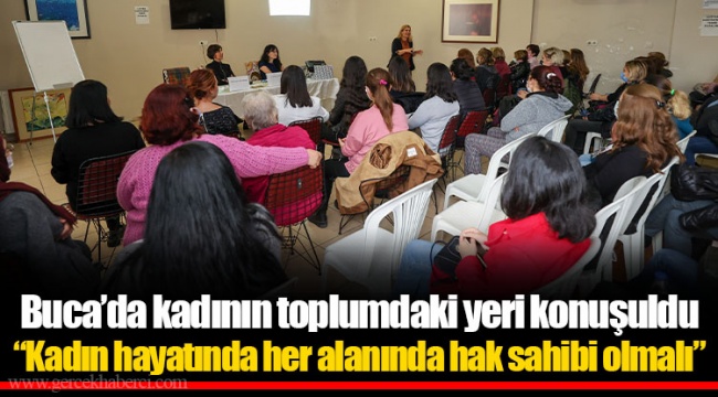 “Kadın hayatında her alanında hak sahibi olmalı”