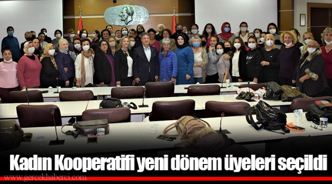 Kadın Kooperatifi yeni dönem üyeleri seçildi