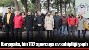 Karşıyaka, bin 782 sporcuya ev sahipliği yaptı