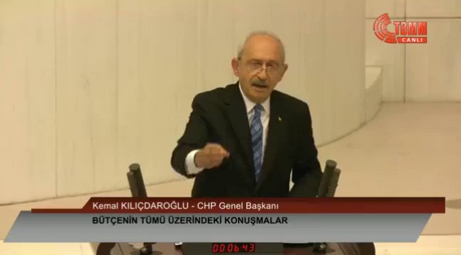Kemal Kılıçdaroğlu'ndan kendisine laf atan Ahmet Hamdı Çamlı'ya: 'Arkadaşlar Yeliz konuşuyor'