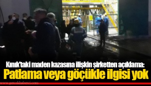 Kınık'taki maden kazasına ilişkin şirketten açıklama: Patlama veya göçükle ilgisi yok
