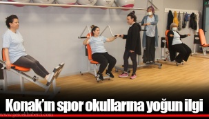 Konak’ın spor okullarına yoğun ilgi