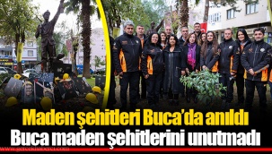 Maden şehitleri Buca’da anıldı