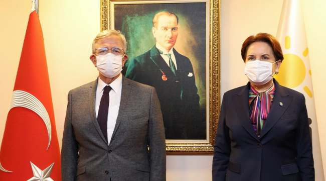 Mansur Yavaş'tan Meral Akşener'e "nezaket ziyareti"