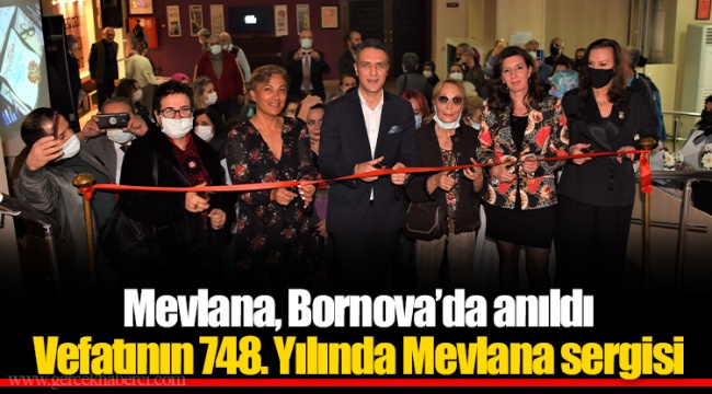 Mevlana, Bornova’da anıldı