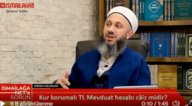 Nakşibendi İsmailağa cemaati: Kur korumalı mevduat hesabı açıkça faizdir, Allah’a savaş açmaktır