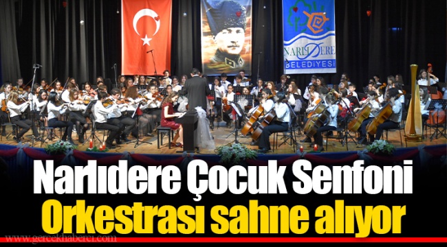 Narlıdere Çocuk Senfoni Orkestrası sahne alıyor