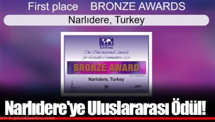 Narlıdere'ye Uluslararası Ödül!