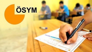 ÖSYM 2022 sınav takvimini duyurdu