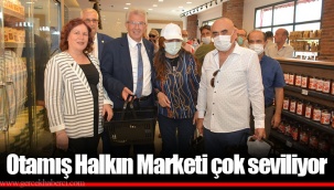 Otamış Halkın Marketi çok seviliyor