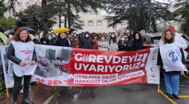 Sağlık emekçileri yurdun dört bir yanında iş bıraktı: Uyarıyoruz