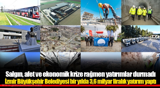 Salgın, afet ve ekonomik krize rağmen yatırımlar durmadı