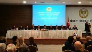 TBB'de devir teslim töreni: Feyzioğlu katılmadı