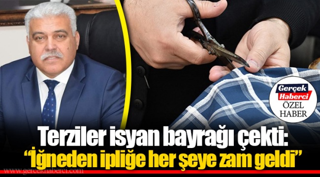 Terziler isyan bayrağı çekti: “İğneden ipliğe her şeye zam geldi”