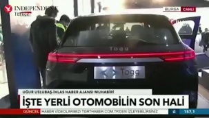 Togg tanıtımında gazeteciye sert tepki