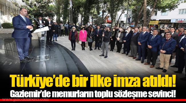 Türkiye’de bir ilke imza atıldı!