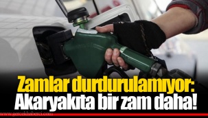 Zamlar durdurulamıyor: Benzin ve motorine bir zam daha