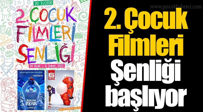 2. Çocuk Filmleri Şenliği başlıyor