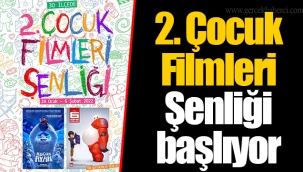 2. Çocuk Filmleri Şenliği başlıyor