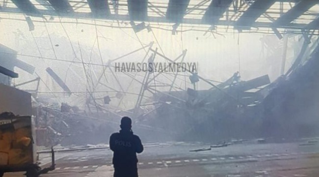 2018’de hizmete açılan İstanbul Havalimanı’nda çökme meydana geldi